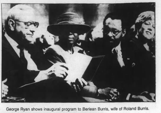 George Ryan shows inaugural program